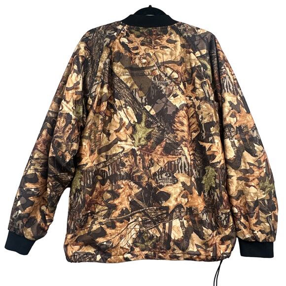 Stearns Camo Jacket Mens Med Quilted Hunting Fishing Outdoors Work Hiking Bomber - Picture 2 of 12
